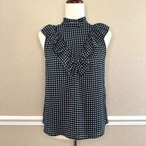 Who What Wear brand from Target, ruffle blouse.